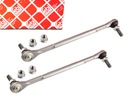 FEBI 2 x Łącznik stabilizatora Mercedes C W204 L+P