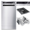 Посудомоечная машина Grundig GSF 40930 X 45 см 10 комплектов 8,9 л 9 программ 3 корзины A+++ INOX