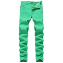 Denim Jeans Ležérne nohavice Zelená Červená Plus Veľkosť Nové M Ďalšia farba bezfarebný