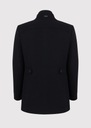 PAKO LORENTE 60 черное мужское пальто с двойным воротником