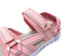 Sandały dziewczęce na rzepy sportowe różowe 4F r. 38 WYPRZEDAŻ Kod producenta 5902818900389