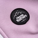 Mikina Horsefeathers Olive Zip - Lilac Dominujúca farba ružová