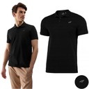 МУЖСКАЯ ФУТБОЛКА ПОЛО 4F ОБЫЧНАЯ СПОРТИВНАЯ ФУТБОЛКА ПОЛО, ХЛОПОК, ПУГОВИНЫ L