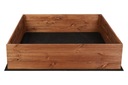 Ящик для овощей, деревянная грядка, HIGH inspect 120x120 ECO