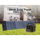 Ładowarka Solarna Rozkładany Panel Słoneczny 200W Waga produktu z opakowaniem jednostkowym 4.5 kg