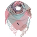 Женский клетчатый шарф