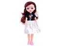 Красивая кукла подвижные конечности длинные волосы 24 см ZA4655