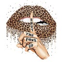 НАНЕСЕНИЕ ТЕРМОНАКЛЕЙКИ IRON-SHUT LIPS-SHUT C-34