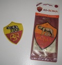 AS ROMA - АВТОМОБИЛЬНЫЙ АРОМАТ + ПАТЧ - ИТАЛИЯ