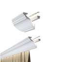 МАСКИВНАЯ ПОЛОСКА ДЛЯ КАРДИНА MD213 Крышка светодиодного карниза