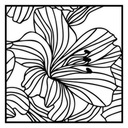 3D настенное украшение A72 ЦВЕТОК 60см картина