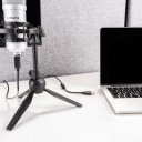 СТУДИЙНЫЙ МИКРОФОН USB ПК ШТАТИВ ГЕЙМЕР YOUTUBE