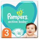 Подгузники Pampers Active Baby 3 90 шт. 6-10 кг.