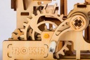 ROBOTIME Drevený model 3D puzzle Mechanická dráha Hĺbka produktu 25.2 cm