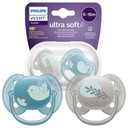 Соска PHILIPS AVENT 2x ULTRA SOFT BREATHABLE FLEXIBLE SOFT ORT 6–18 мес.