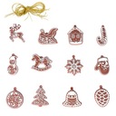 Christmas Tree Ornament Cute Gingerbread Man