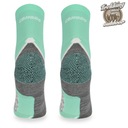 Trekingové ponožky TREUL03 - mätové Dominujúca farba zelená