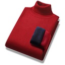 sveter Zimné trendy pánske svetre jednofarebné kol Hmotnosť (s balením) 1 kg