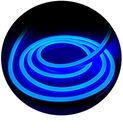Светодиодная лента NEON Mono 12В по метру 5/12мм СИНЯЯ