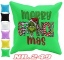 НАВУШКА JASKA ДЛЯ ДЕТСКОГО САДА GRINCH CHRISTMAS + ИМЯ В БЕСПЛАТНО