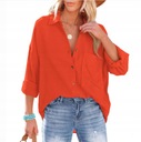 МИСЛИНОВАЯ РУБАШКА ЖЕНСКАЯ - СВОБОДНАЯ ОВЕРСАЙЗ Италия
