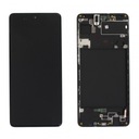 Wyświetlacz LCD Refabrykowany Samsung A71 RAMKA