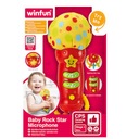 Gyerek mikrofon Csörgő Puha Hangok Játék Smily Play Fajta mikrofon