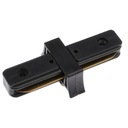 Прямой черный разъем для шин и полос