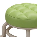Nízka okrúhla rolovacia stolička Low Rolling Seat Zelená Výška nábytku 0 cm