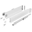 Ящик GTV AXIS PRO белый средний L-550мм H-116 бесшумное закрывание 3D удлинение 40кг