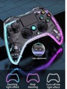 КОНТРОЛЛЕР ДЛЯ PS4 PAD DOUBLESHOCK ПРОЗРАЧНЫЙ СВЕТОДИОД