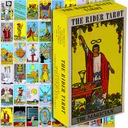 НАБОР КЛАССИЧЕСКИХ КАРТ ТАРО THE Rider TAROT, 78 ЧАСТЕЙ КАРТЫ ГАДАНИЯ