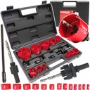 БИМЕТАЛЛИЧЕСКИЕ КОРОНОЧНЫЕ ПИЛЫ ДЛЯ МЕТАЛЛА И ДЕРЕВА НАБОР КОРОНОЧНЫХ ПИЛОВ 17 ШТ.