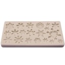 3D СИЛИКОНОВАЯ ФОРМА для отливки снежинок.