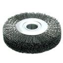 Проволочная дисковая щетка 200мм с отверстием ПОЛЬША