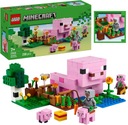 LEGO Minecraft 21268 Dom prosiaczka + KATALOG LEGO PDF
