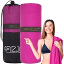 RĘCZNIK SZYBKOSCHNĄCY SPORTOWY PLAŻOWY Z MIKROFIBRY NA SIŁOWNIĘ PLAŻĘ FIT