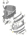 GOLF VI PLUS CROSS ЗАДНИЙ СПОЙЛЕР OE 5M0807521N