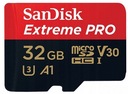 Карта Micro SD 32 ГБ Адаптер SanDisk Extreme PRO