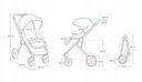 Многофункциональная детская коляска 3-в-1 Lionelo MIKA Stroller Gondola Seat