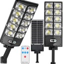 СОЛНЕЧНЫЙ СВЕТОДИОДНЫЙ УЛИЧНЫЙ ФОНАРЬ ДАТЧИК ДВИЖЕНИЯ ДИСТАНЦИОННОЕ ПИТАНИЕ