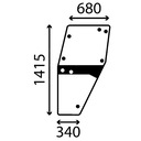 VENTANAS DE PUERTA IZQUIERDA DEUTZ DX140 DX160 DX160A 