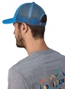 Šiltovka Patagonia P-6 Logo LoPro Trucker Hat - matte vessel blue Značka Patagonia