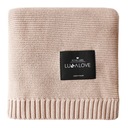 LULLALOVE Бамбуковое одеяло Caramel Beige 80x100