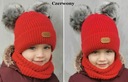 Теплый детский комплект, шапка + грелка на шею, 3-15 ЛЕТ