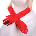 Dlhé rukavice Opera Party Saténové Party Rukavice Kostým Naťahovacie lakte pre dospelých