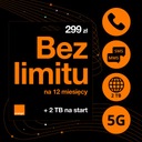 Уникальная SIM-карта ORANGE STARTER 299 злотых – БЕЗЛИМИТНЫЙ год + Интернет 2 ТБ