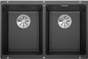 Мойка Blanco SUBLINE 350/350U антрацит 523574 + сифон