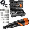 ОТВЕРТКА NEO АККУМУЛЯТОРНАЯ ОТВЕРТКА MICRO-USB 3,6 В + ОТВЕРТКА С БИТАМИ TORX