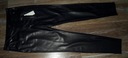 MARC CAIN tmavomodré nohavice eko koža NEW 40 Veľkosť L